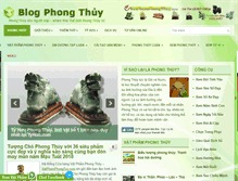 Tablet Screenshot of blogphongthuy.com